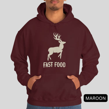 Fast Food Deer Hunting Hoodie